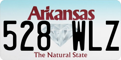 AR license plate 528WLZ