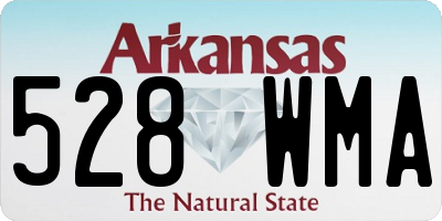 AR license plate 528WMA
