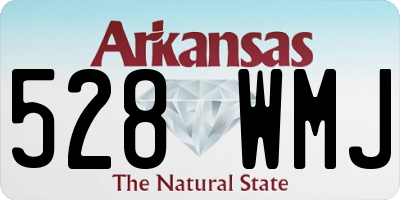 AR license plate 528WMJ