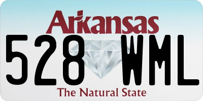 AR license plate 528WML