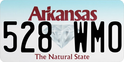 AR license plate 528WMO