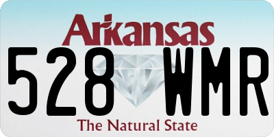 AR license plate 528WMR