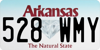 AR license plate 528WMY