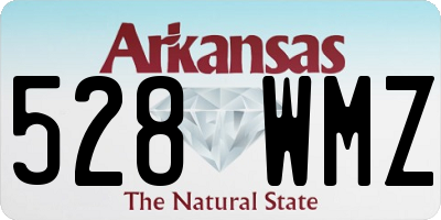 AR license plate 528WMZ