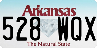 AR license plate 528WQX