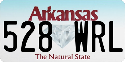 AR license plate 528WRL