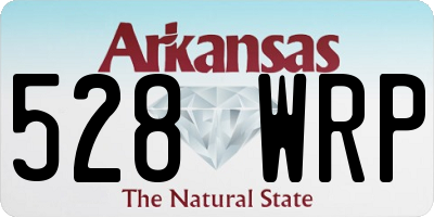 AR license plate 528WRP