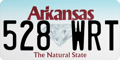 AR license plate 528WRT