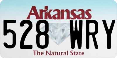 AR license plate 528WRY