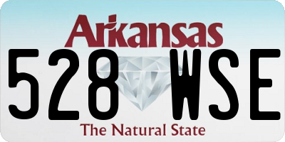 AR license plate 528WSE