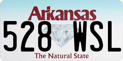 AR license plate 528WSL