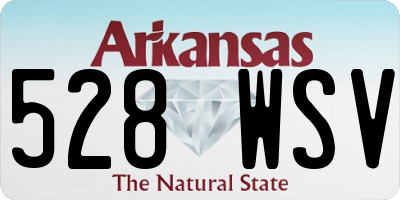 AR license plate 528WSV