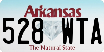 AR license plate 528WTA