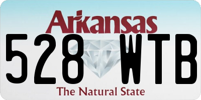 AR license plate 528WTB