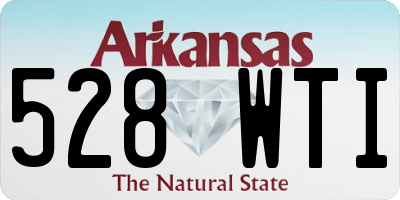 AR license plate 528WTI