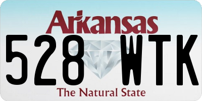 AR license plate 528WTK