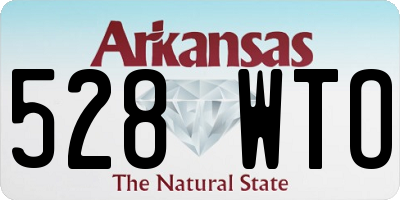 AR license plate 528WTO
