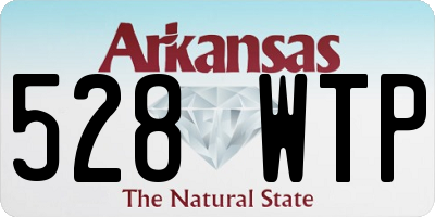 AR license plate 528WTP
