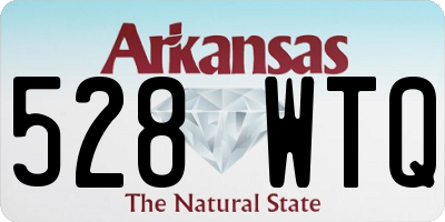 AR license plate 528WTQ
