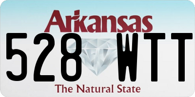 AR license plate 528WTT