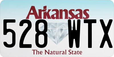 AR license plate 528WTX