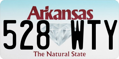 AR license plate 528WTY