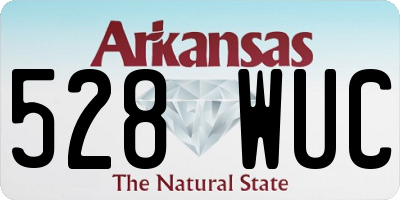 AR license plate 528WUC