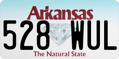AR license plate 528WUL