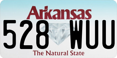 AR license plate 528WUU