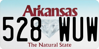 AR license plate 528WUW
