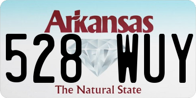 AR license plate 528WUY