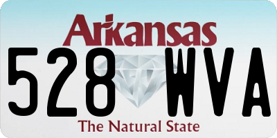 AR license plate 528WVA
