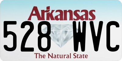 AR license plate 528WVC