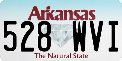 AR license plate 528WVI