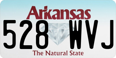 AR license plate 528WVJ