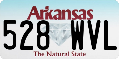 AR license plate 528WVL