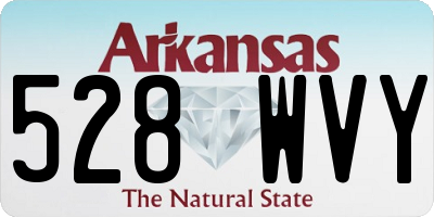 AR license plate 528WVY