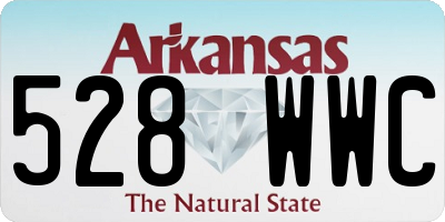 AR license plate 528WWC