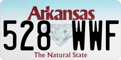 AR license plate 528WWF