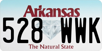 AR license plate 528WWK