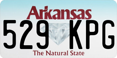 AR license plate 529KPG