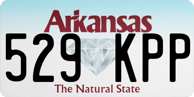 AR license plate 529KPP