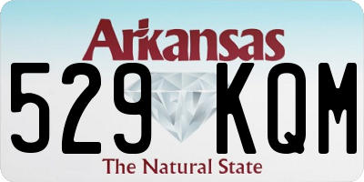 AR license plate 529KQM