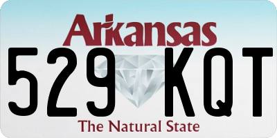 AR license plate 529KQT