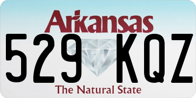 AR license plate 529KQZ