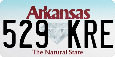 AR license plate 529KRE