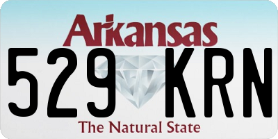AR license plate 529KRN
