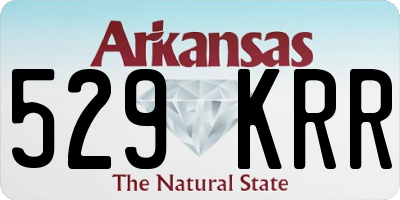 AR license plate 529KRR