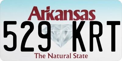 AR license plate 529KRT
