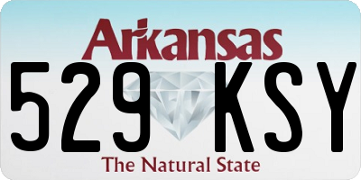 AR license plate 529KSY